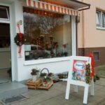 Aufsteller weiß lackiert