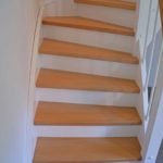 Geschlossene Buchentreppe