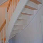 Geschlossene Buchentreppe