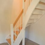 Geschlossene Buchentreppe