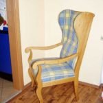 selbstgebauter Ohrensessel von Voges Treppen und Massivholzbau