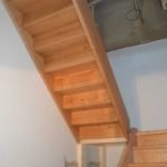 Treppenanlage aus Wildeiche